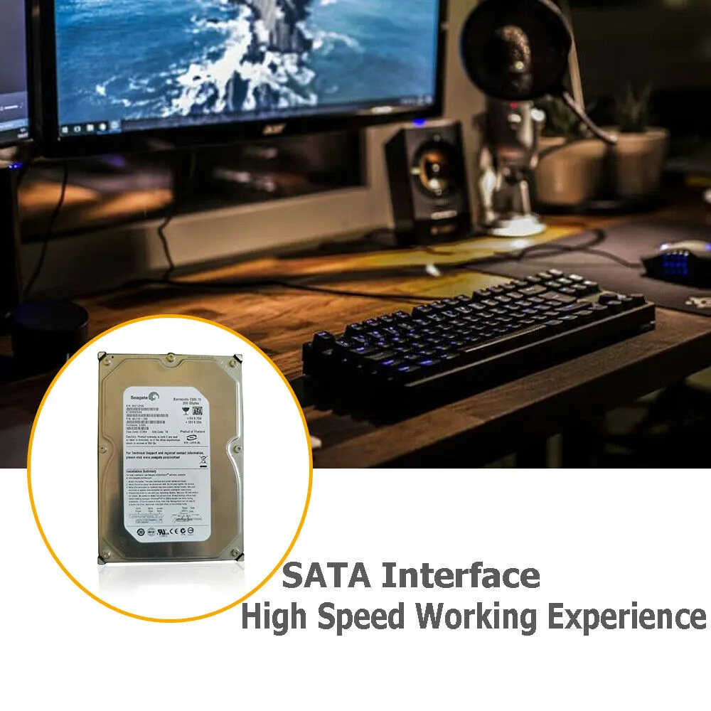 Seagate (SATA) 3.5" PC Internal HD160GB 7200rpm 9BE112-160, ST3160212SCE