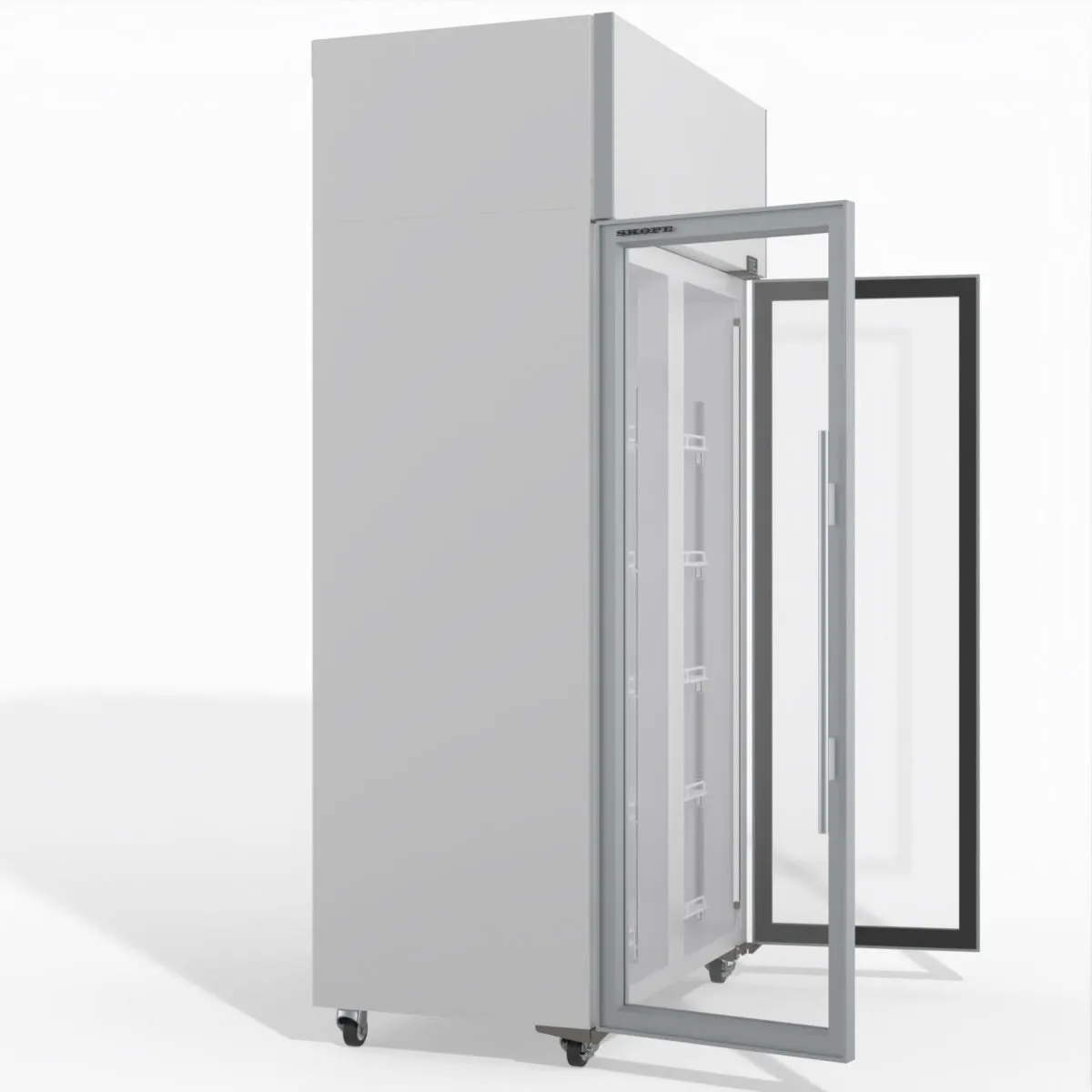 Skope TME1000N-A 2 Glass Door Display or Storage Fridge