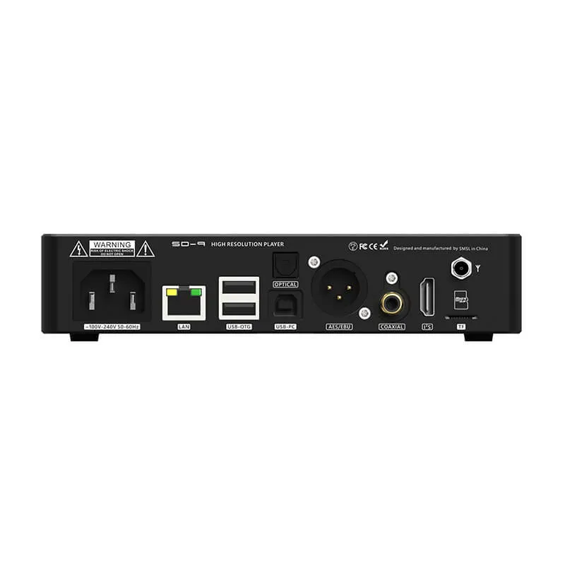 SMSL SD-9 SD9 MQA Desktop Network Player
