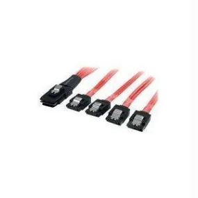 Startech Connect A Sata-sas Controller To 4 Sata Drives - Mini Sas To Sata - Sff 8087 To