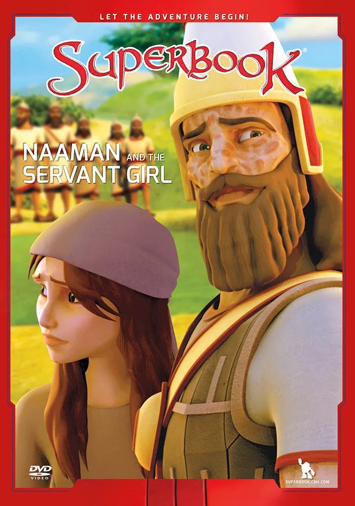 Superbook DVD - Naaman and the Servant Girl