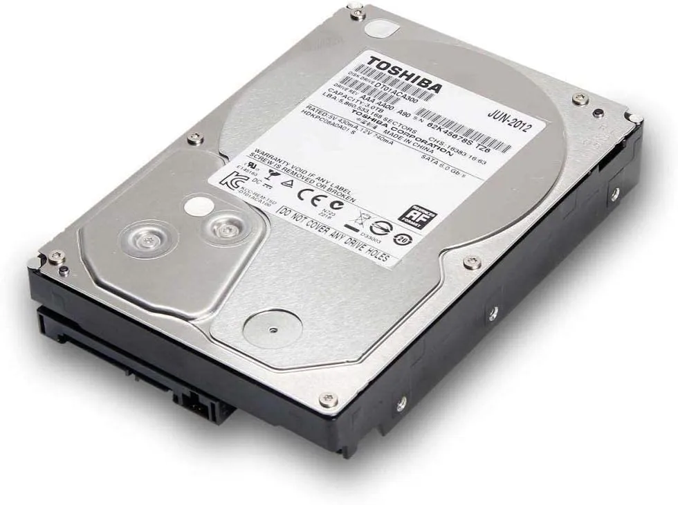 Toshiba 1TB DT01ACA100 3.5" SATA 7200rpm 32MB Cache HDD