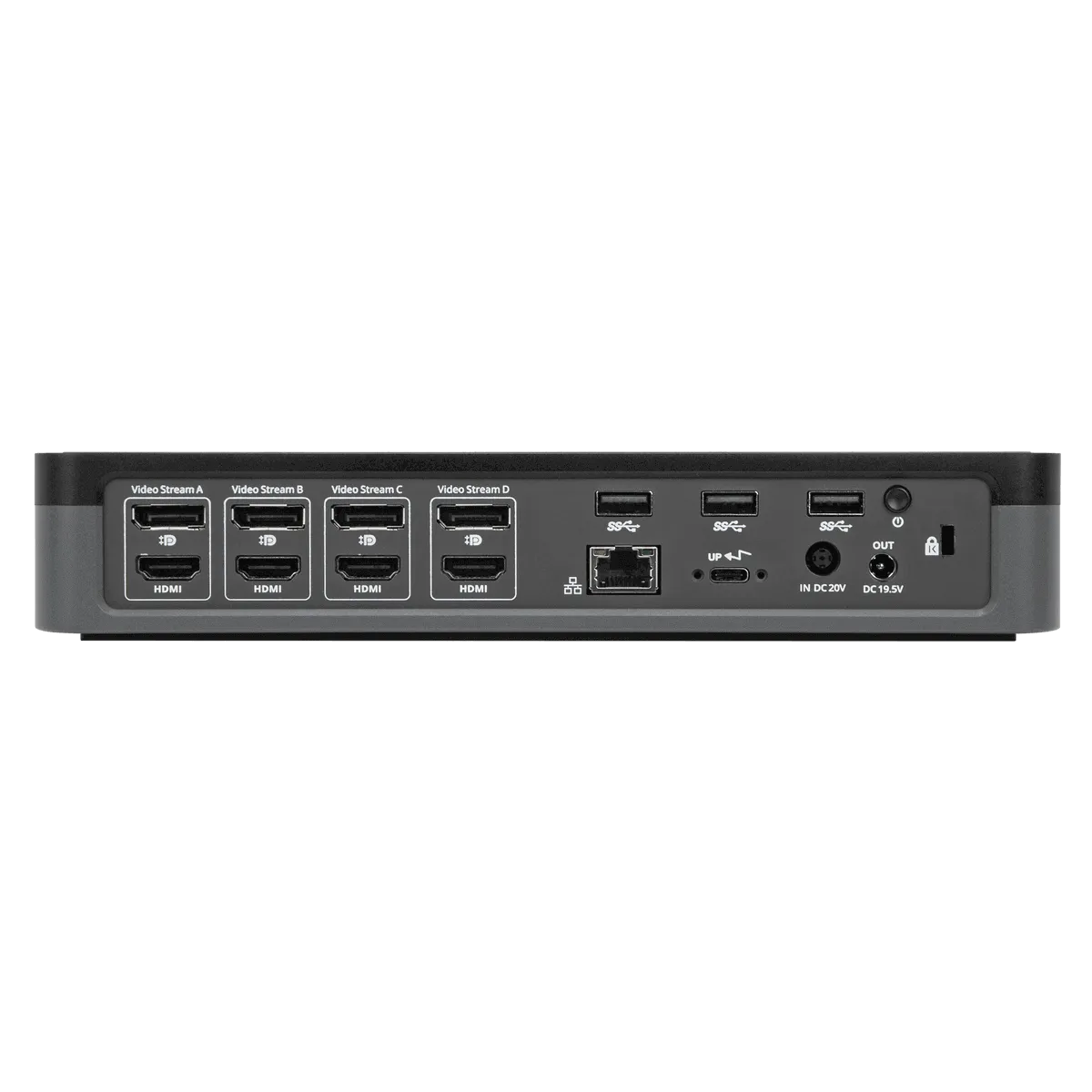 USB-C Universal Quad 4K (QV4K) Docking Station with 100W Power Delivery