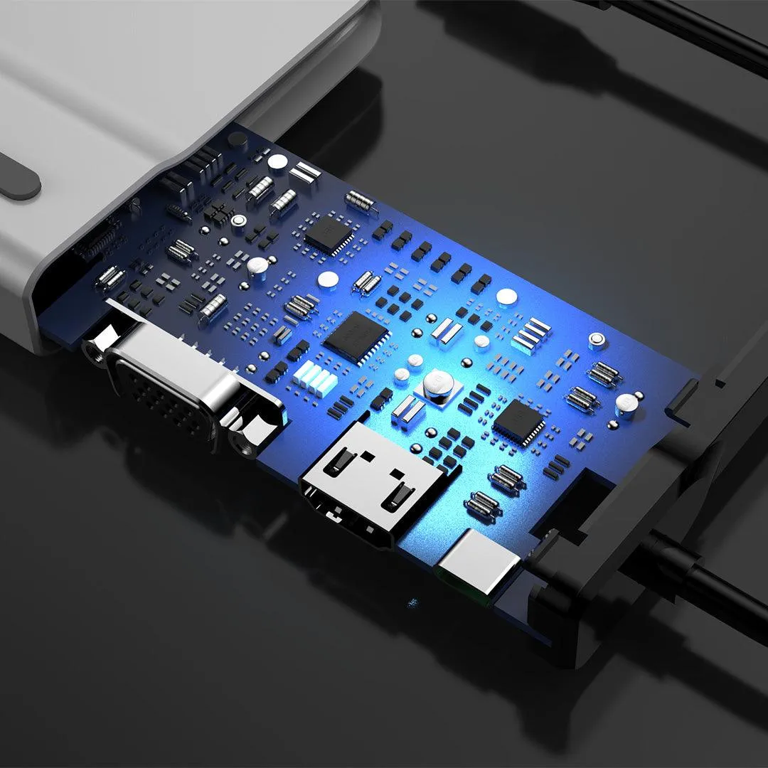 Vinnic 14-in-1 USB-C Duo Display Docking Station