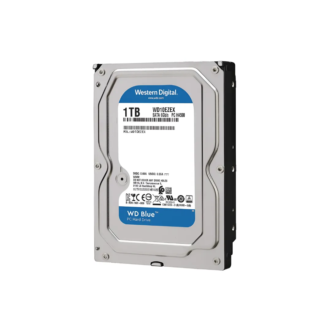 WD Blue WD10EZEX 1TB 3.5" SATA 7200rpm Internal HDD