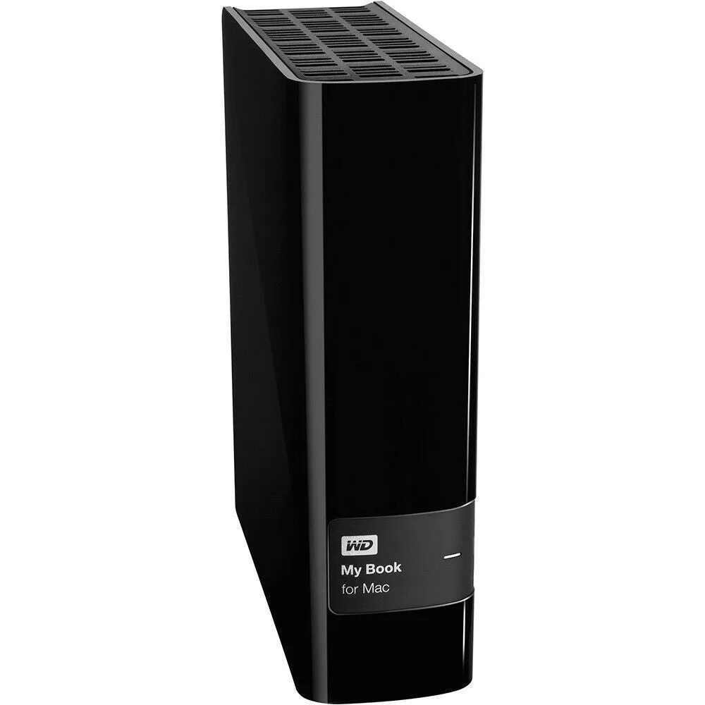 WD My Book for Mac 3TB Desktop External Hard Drive USB 3.0 WDBYCC0030HBK, Black