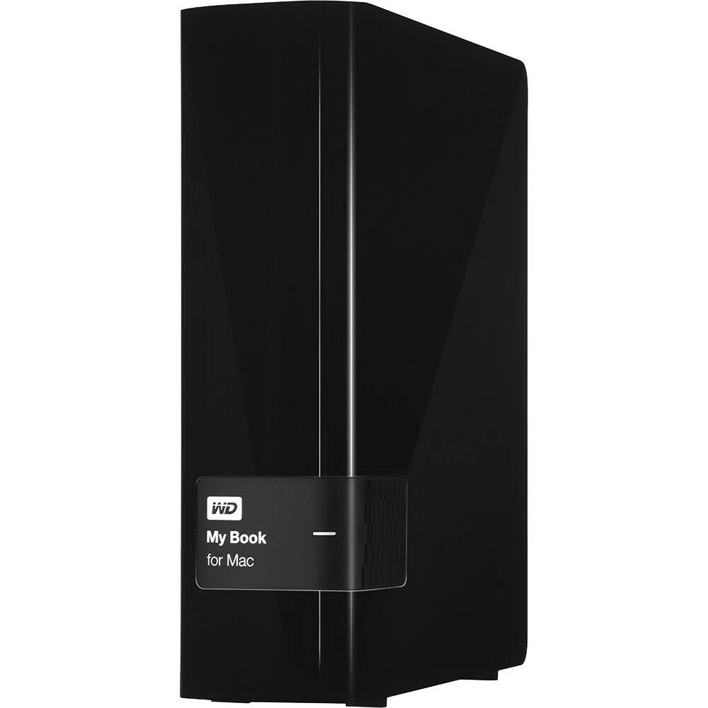 WD My Book for Mac 3TB Desktop External Hard Drive USB 3.0 WDBYCC0030HBK, Black