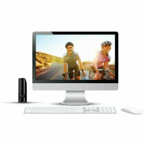 WD My Book for Mac 6TB Desktop External Hard Drive USB 3.0 WDBYCC0060HBK, Black
