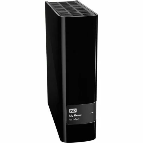 WD My Book for Mac 6TB Desktop External Hard Drive USB 3.0 WDBYCC0060HBK, Black