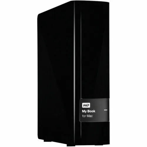WD My Book for Mac 6TB Desktop External Hard Drive USB 3.0 WDBYCC0060HBK, Black