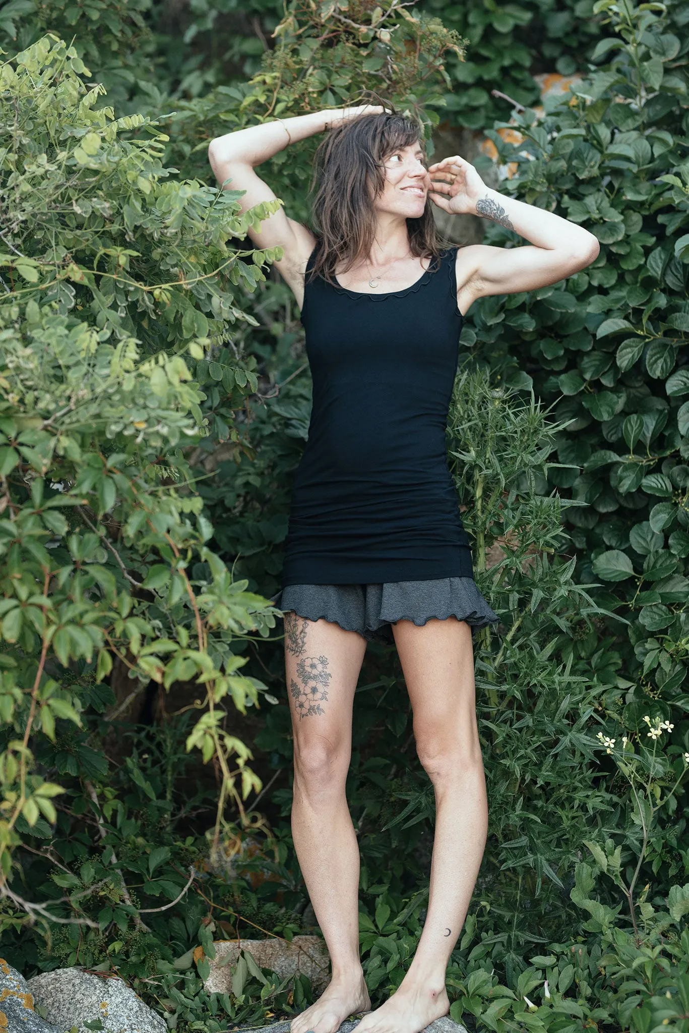 WIFEY tank mini dress
