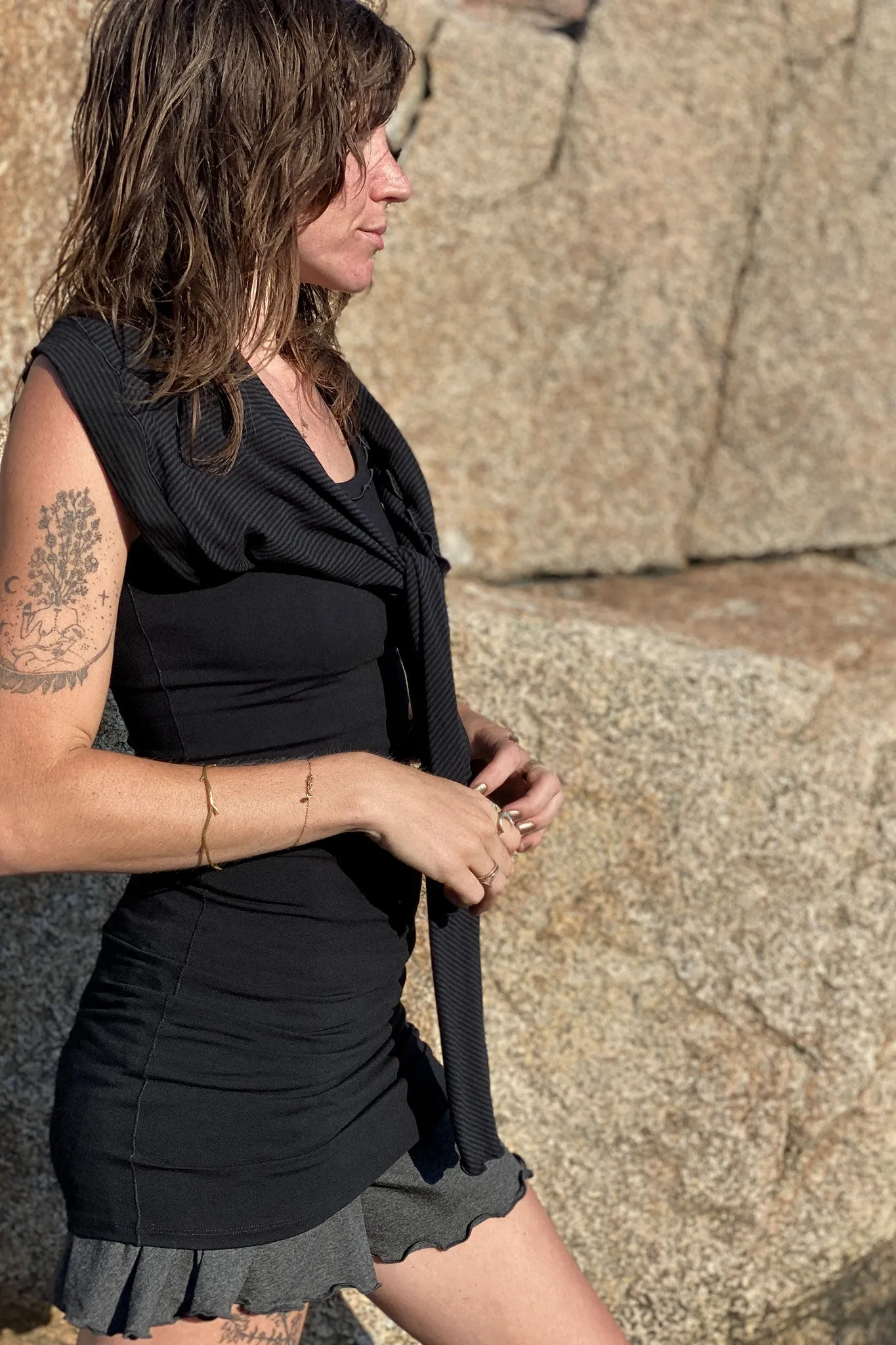 WIFEY tank mini dress