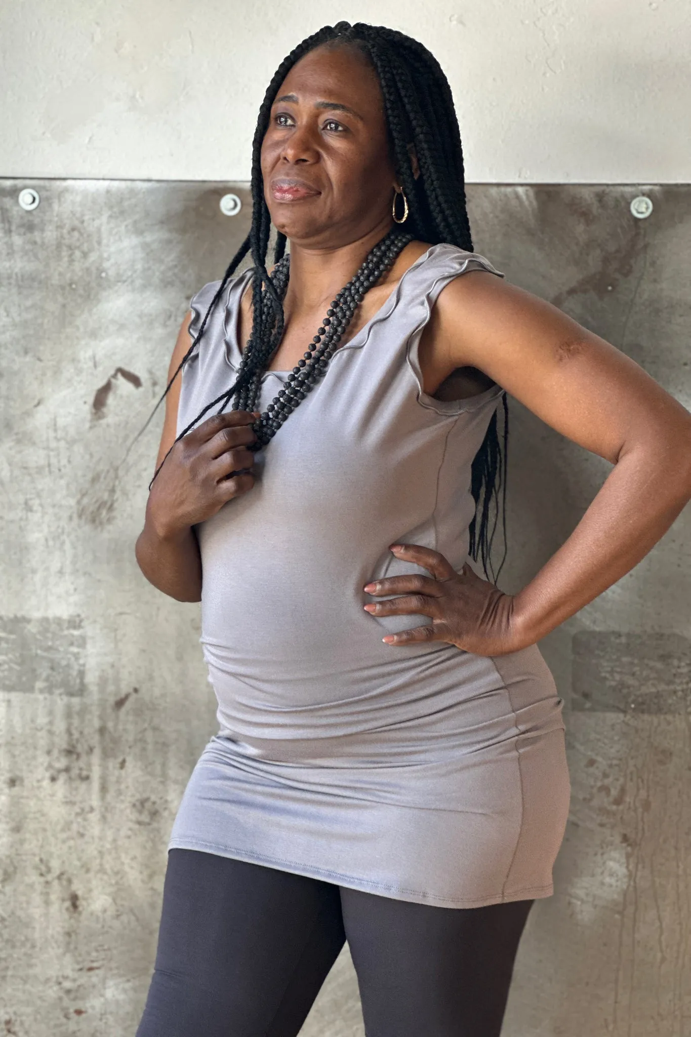 WIFEY tank mini dress