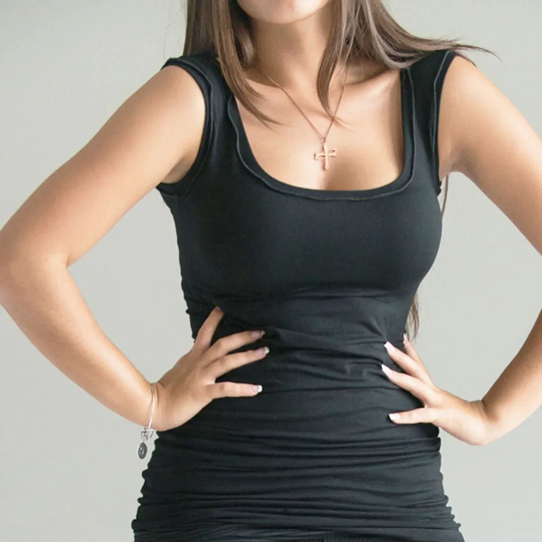 WIFEY tank mini dress