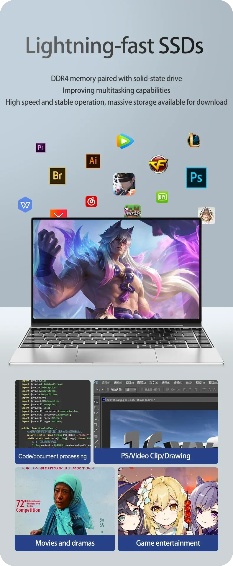 Windows 11 Laptop - Intel N3700, 16GB RAM, 1024GB ROM - TechMasters