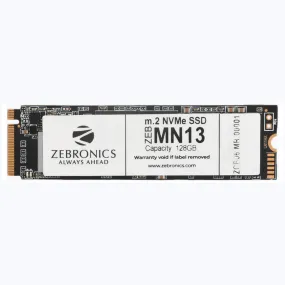Zebronics NVMe Solid State Driver 128GB Zeb-MN13